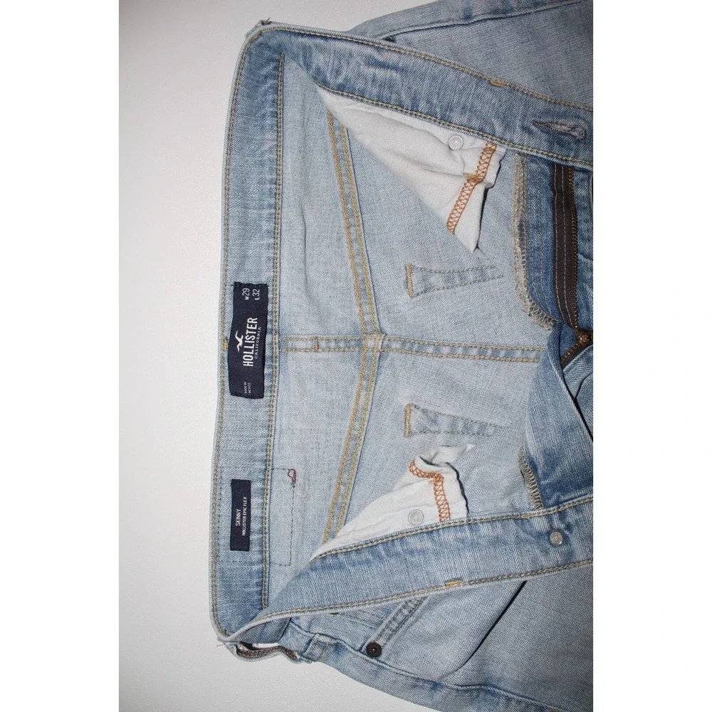 Hollister skinny Fit Epic Flex Men's‎ Jeans Size 31x31 (Tag 29x32) Light Blue